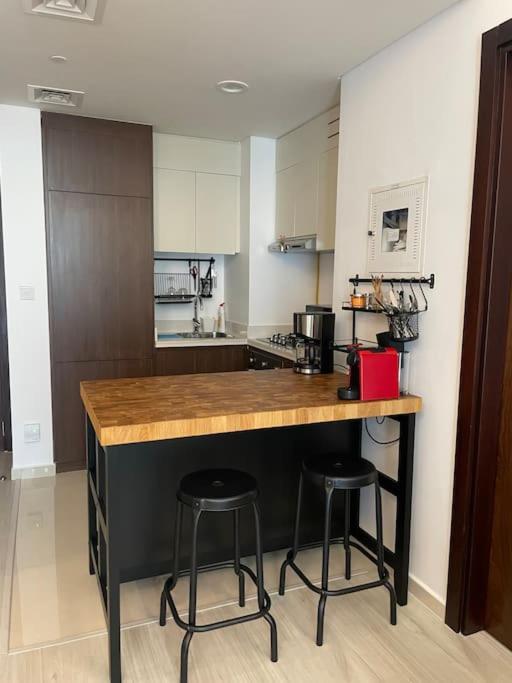 New Luxury Modern Canal View. Apartment Dubai Luaran gambar